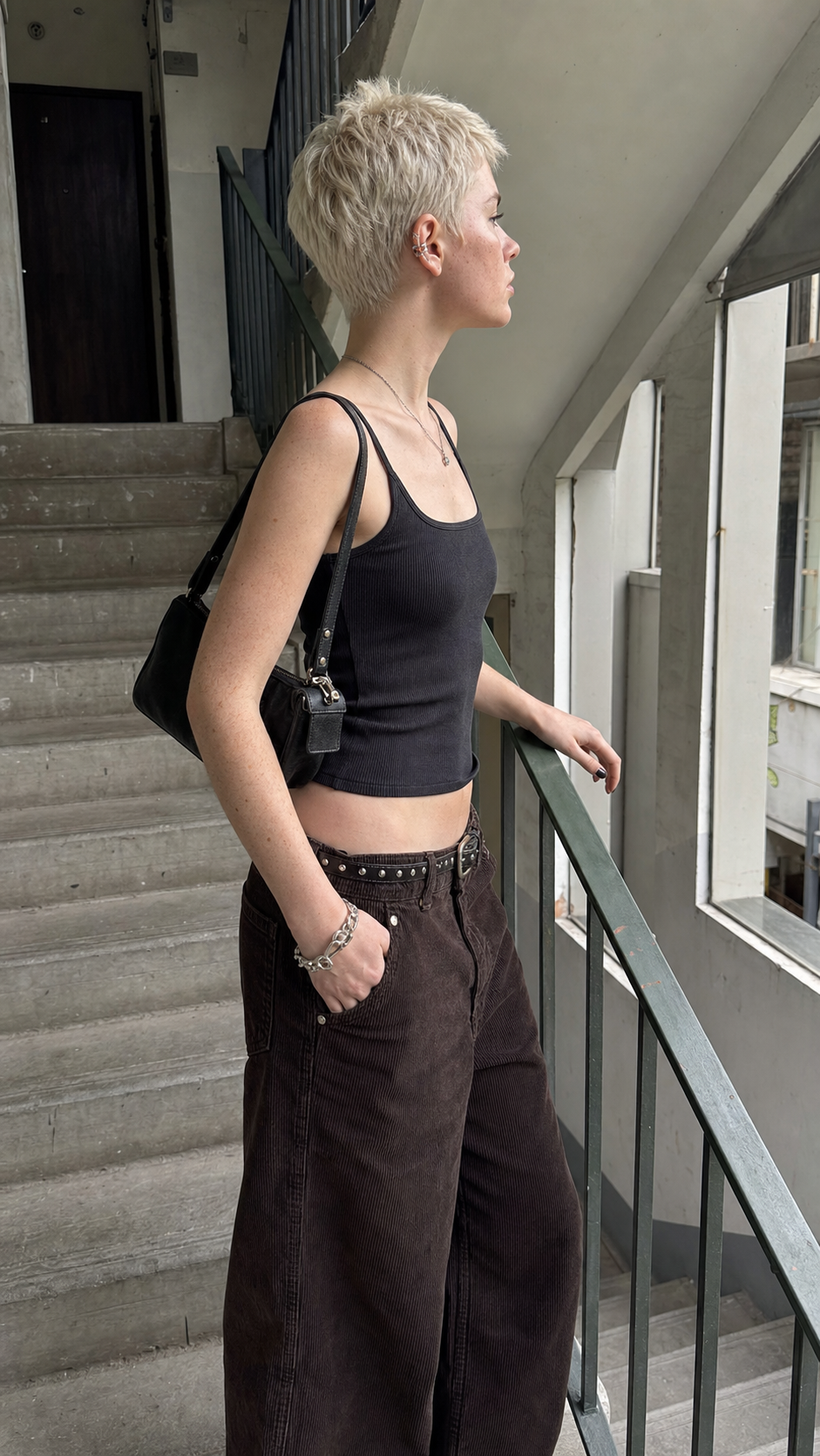 Ribbed Strap Cami Top UGC showcase 4