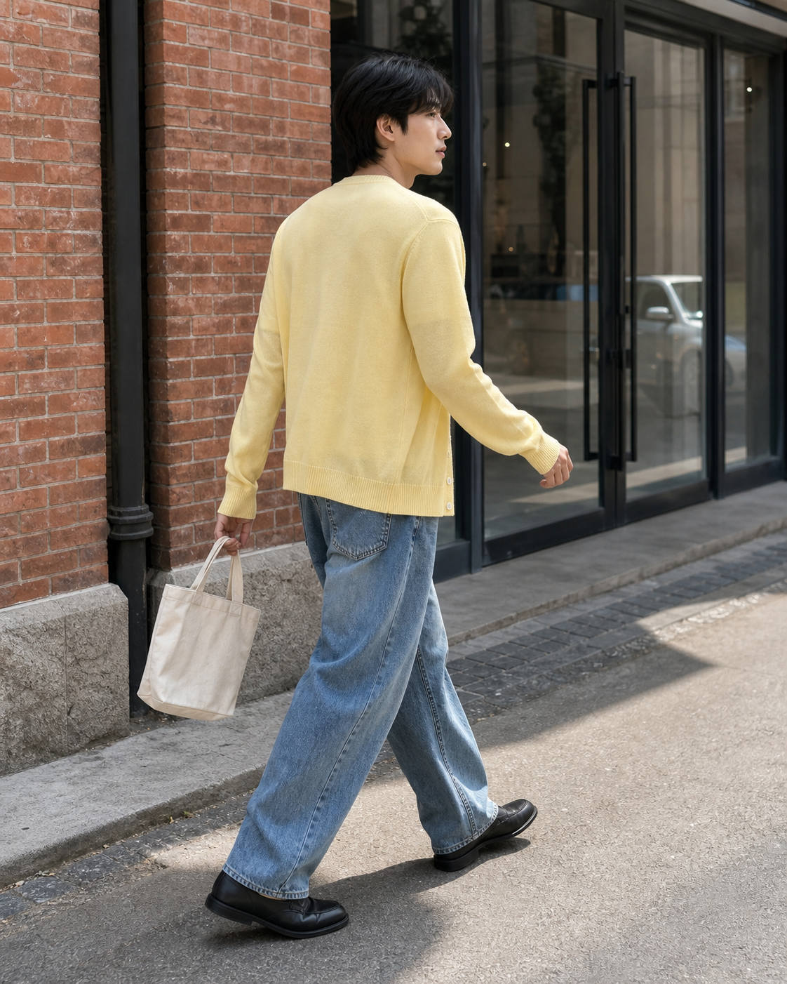 Haze Button Knit Cardigan showcase 4
