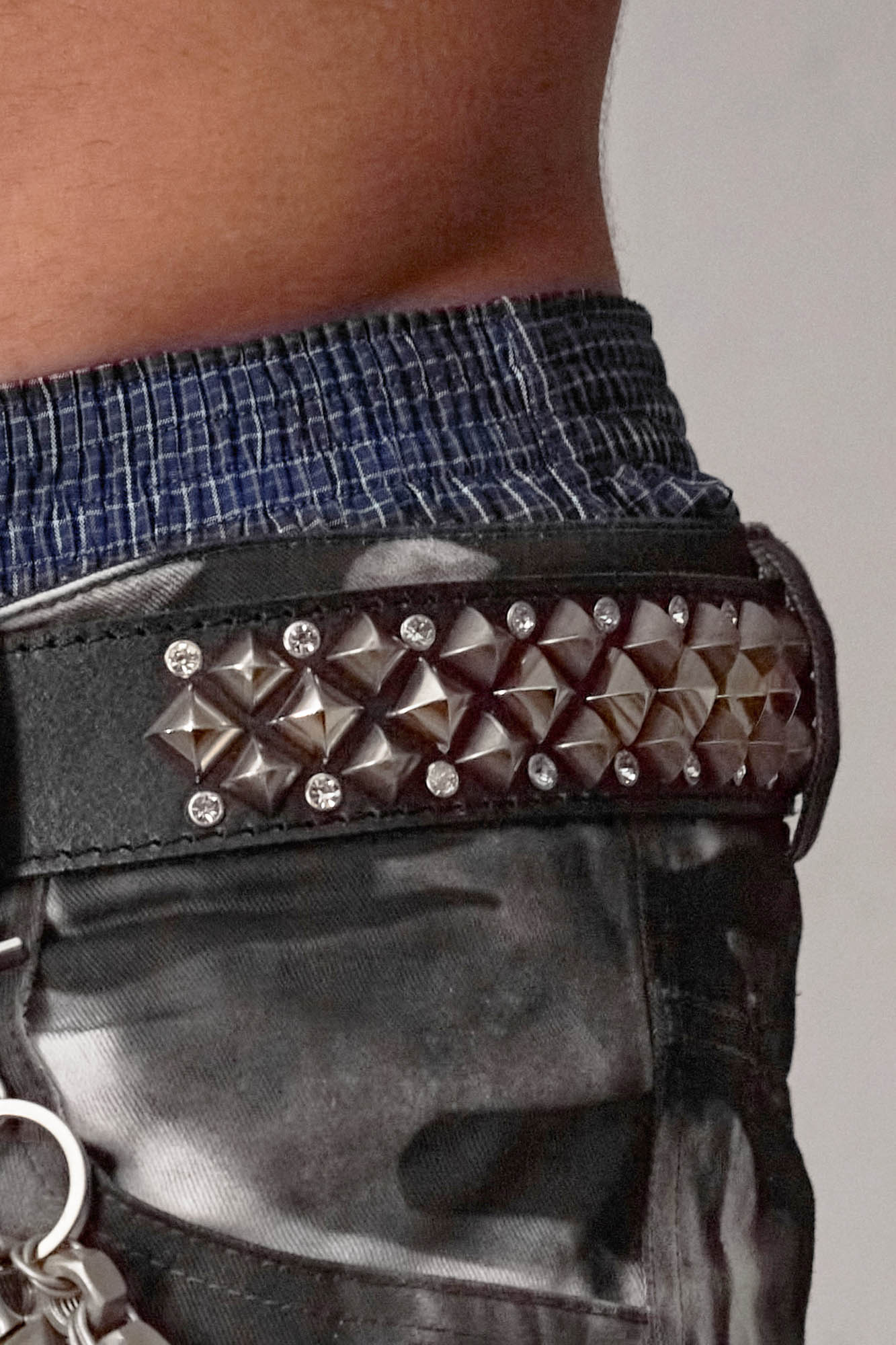 Cross Studded Belt