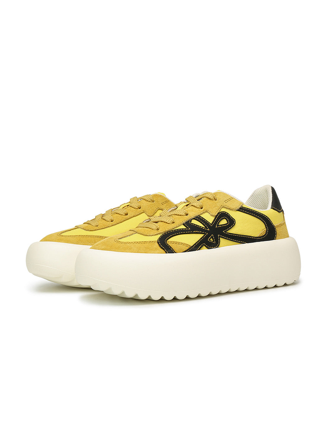 "lucky Four Leaf" Platform Sneakers