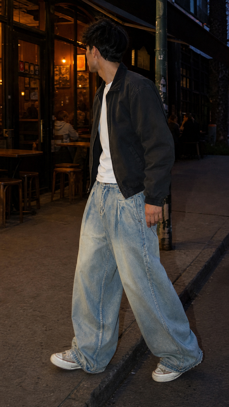 Midnight Boulevard Wide-Leg Jeans showcase 5