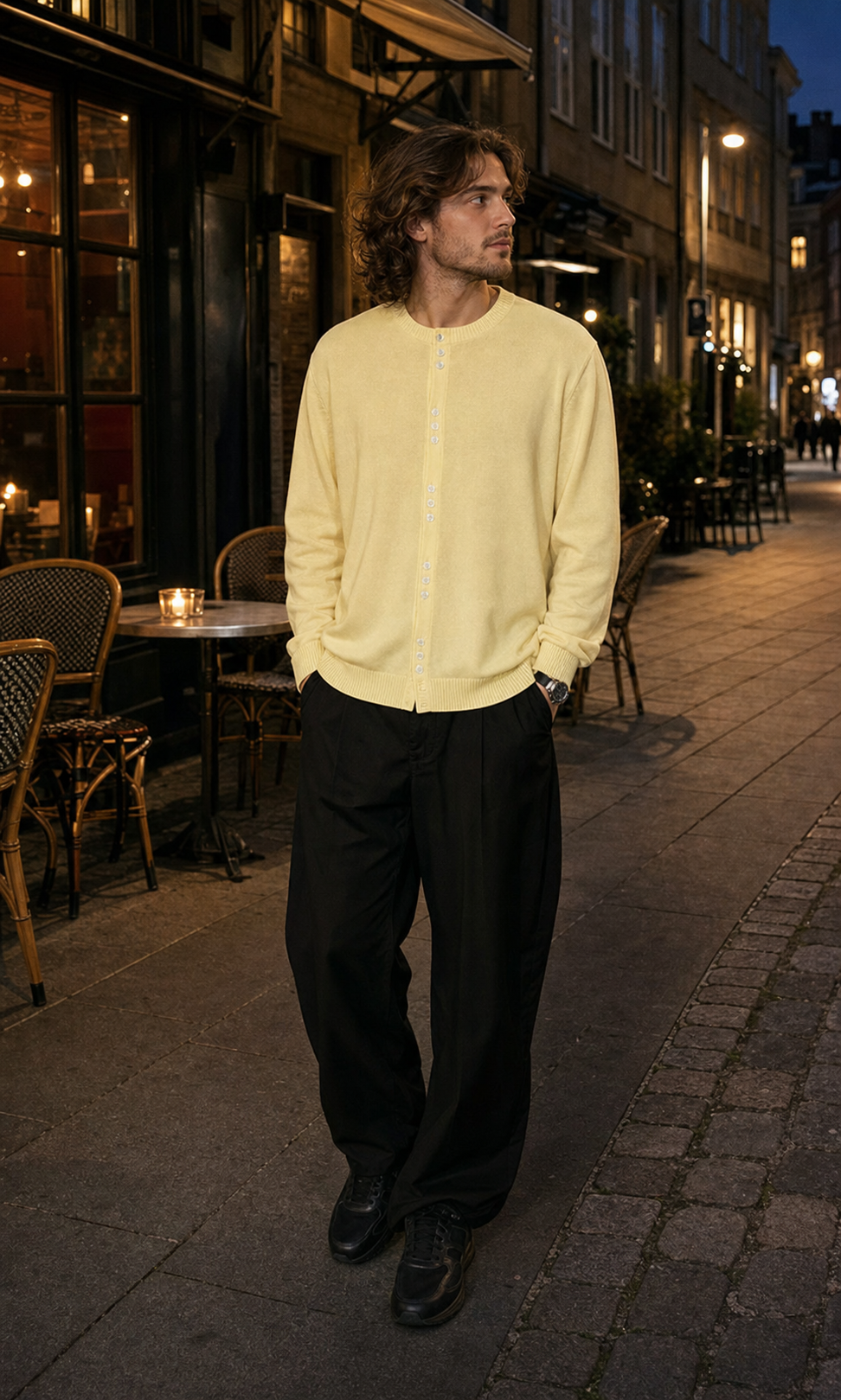 Haze Button Knit Cardigan showcase 5