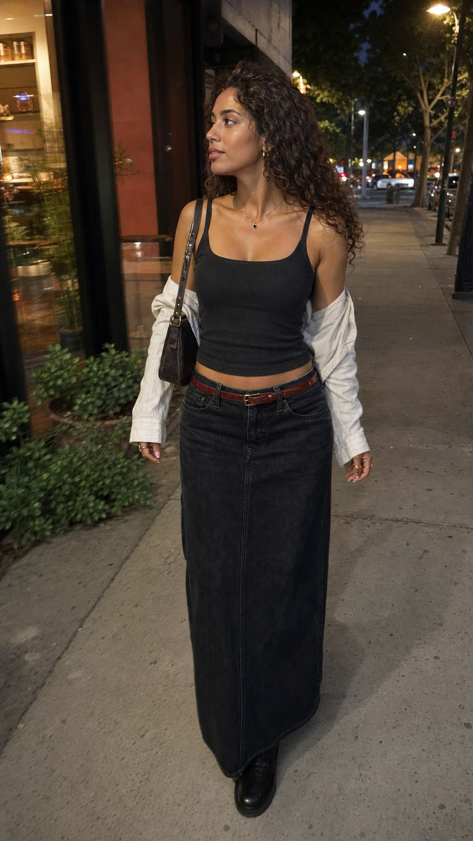 Ribbed Strap Cami Top UGC showcase 5