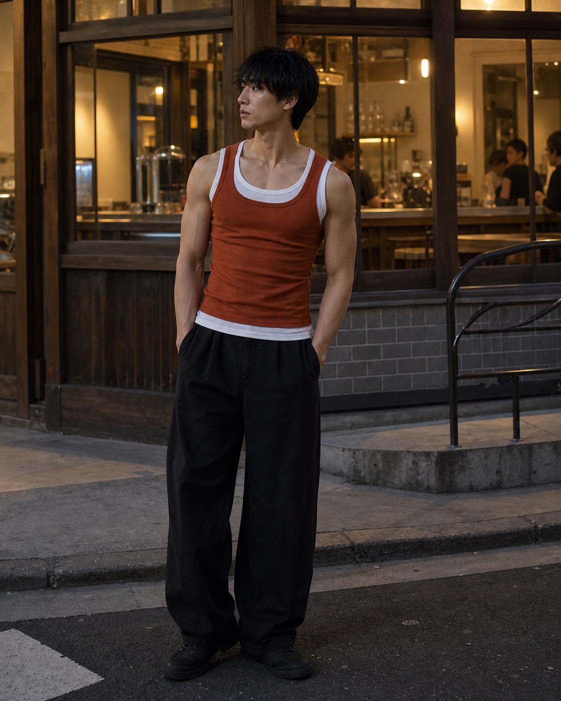 Layered Ember Double Tank Top showcase 5