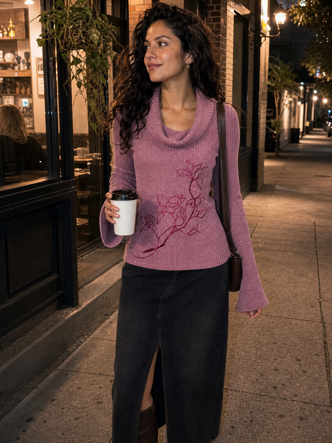 Lotus Cowl Sweater showcase 5