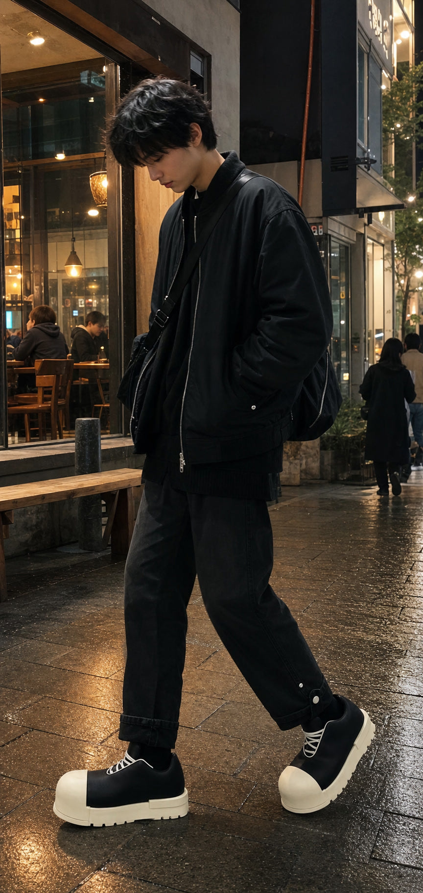 Oversized Platform High Top Sneakers regenerated UGC showcase 5