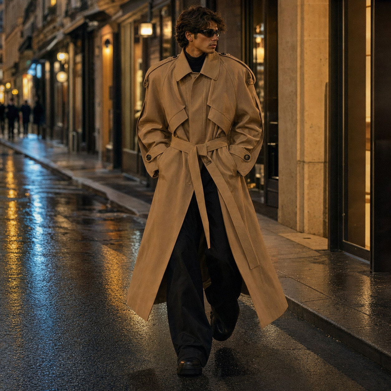 Shoulder Pad Overcoat showcase 5