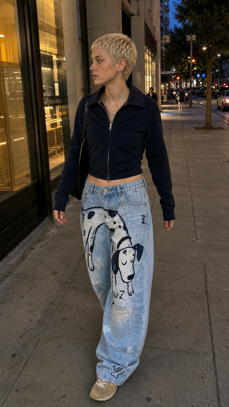 Dalmatian Dream Straight-Leg Jeans UGC showcase 5