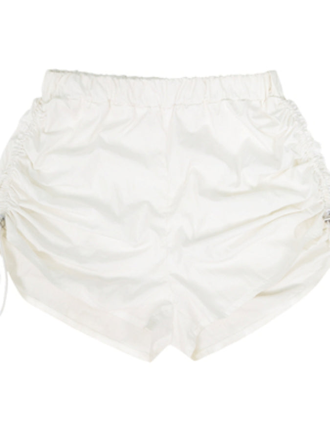 Elastic Waist Athletic Shorts