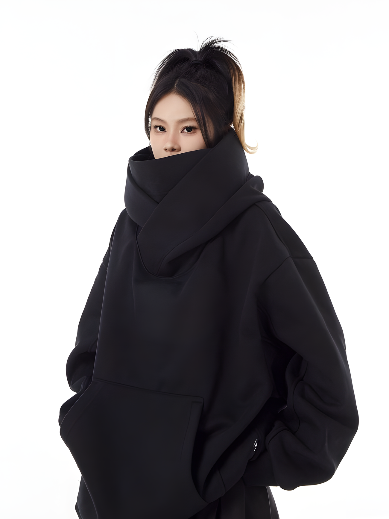 High Neck Longsleeve Pullover