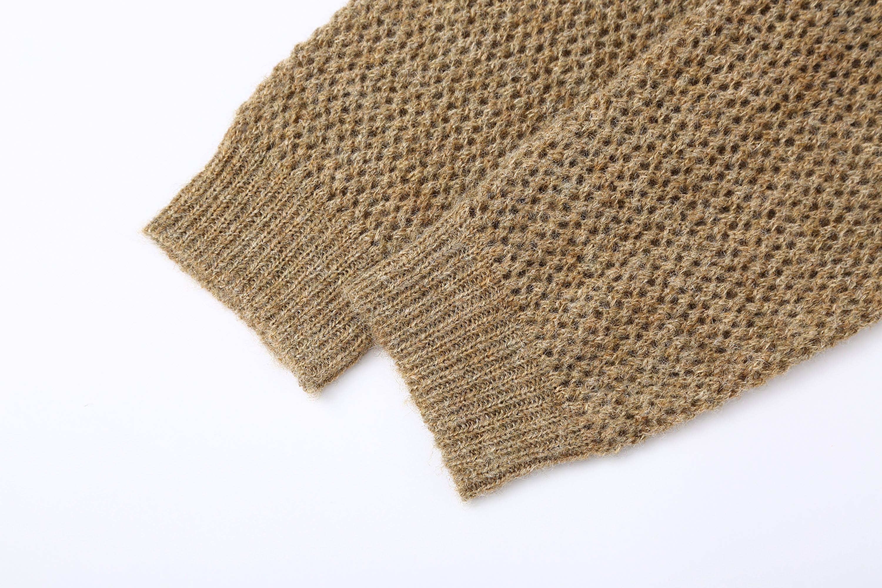 Crochet Floral Knit Sweater