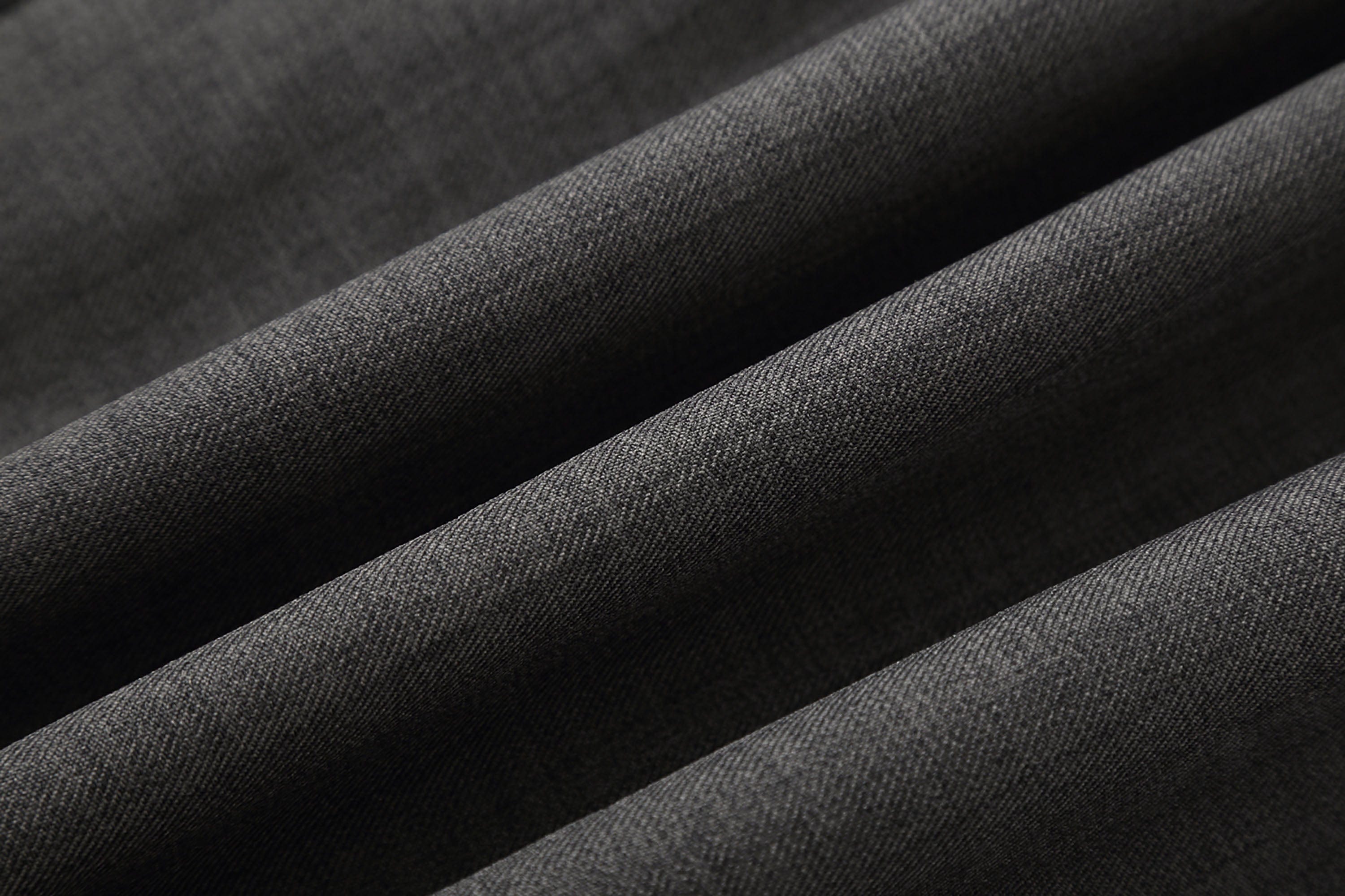 Ultra Wide-Leg Black Trousers