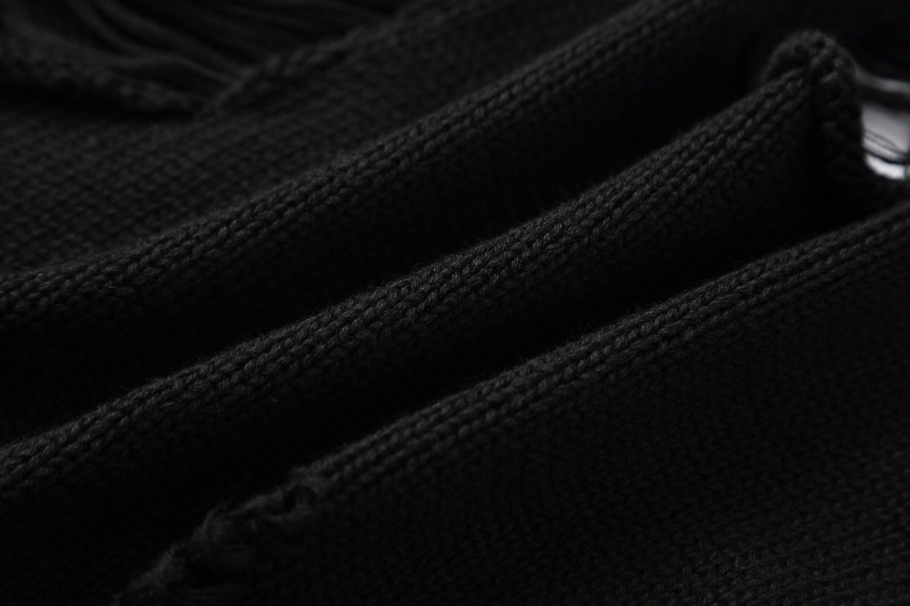 Distressed Oversized Knit Sweater