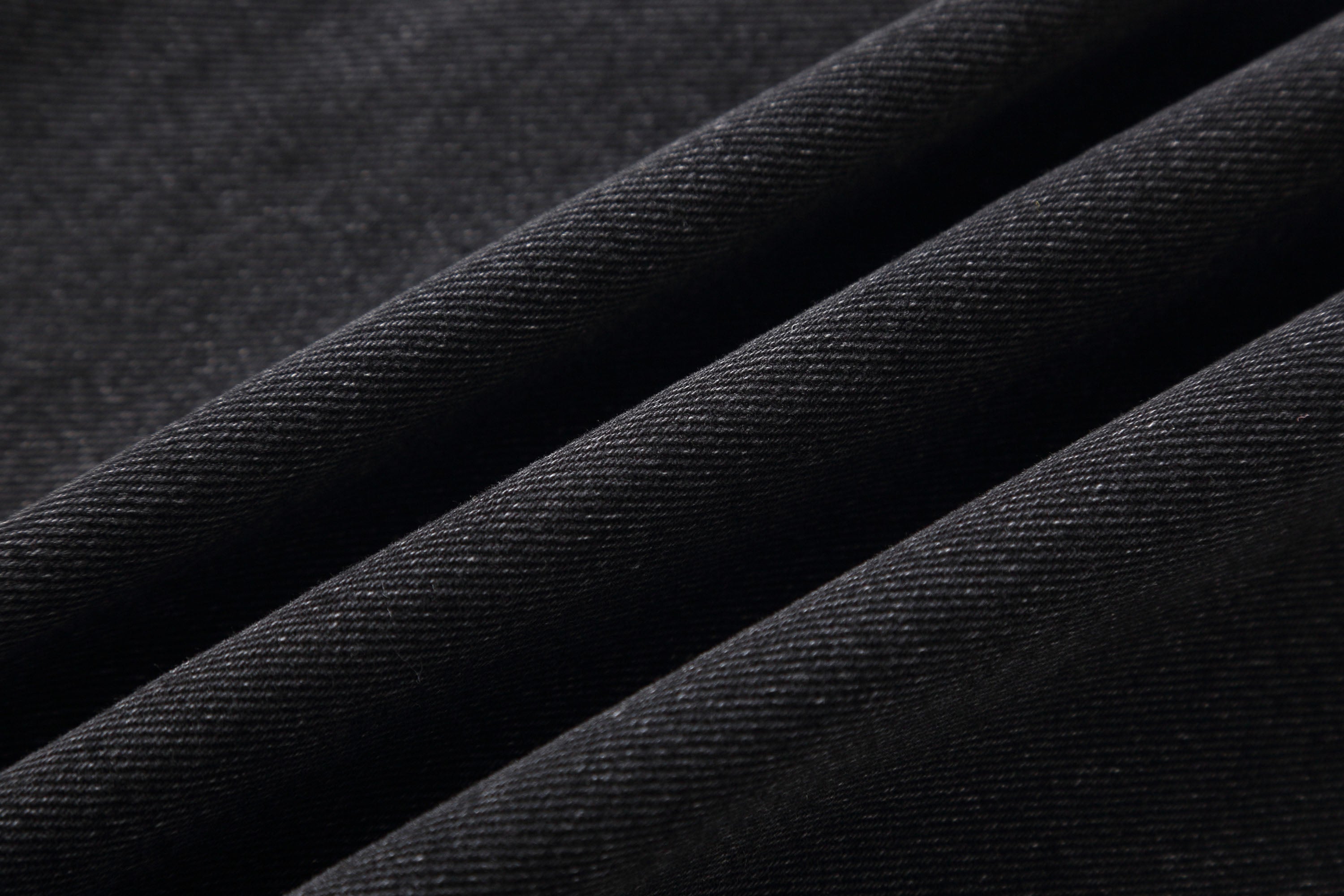 Distressed Black Baggy Jeans