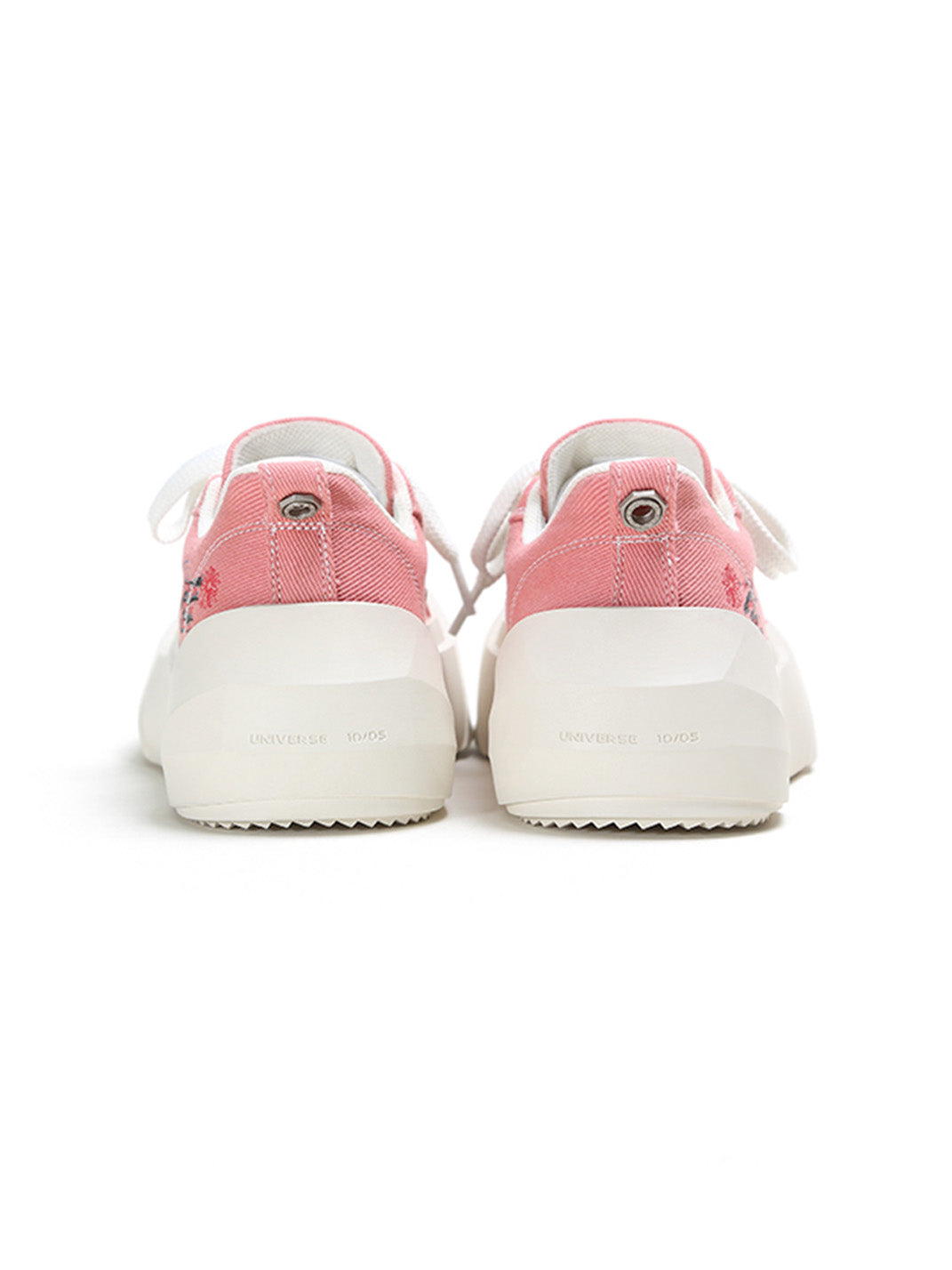 Graffiti Canvas Platform Sneakers