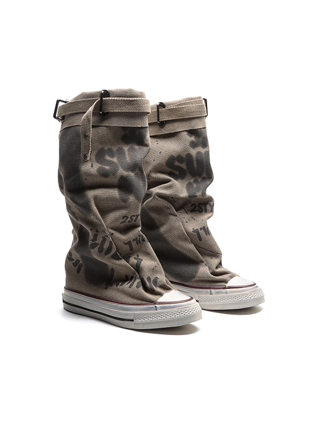 Desert Chunk Platform Tall Boots