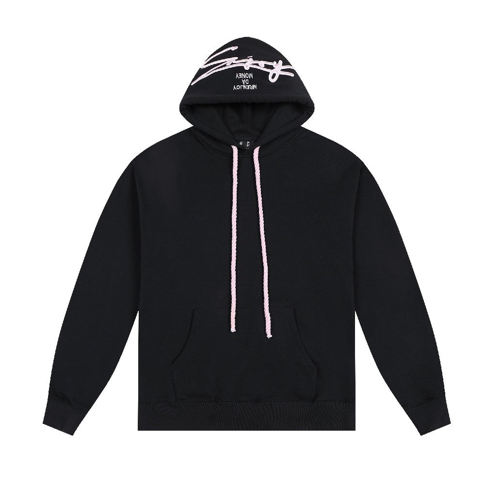 Hoodie with Signature Embroidered Logo - chiclara