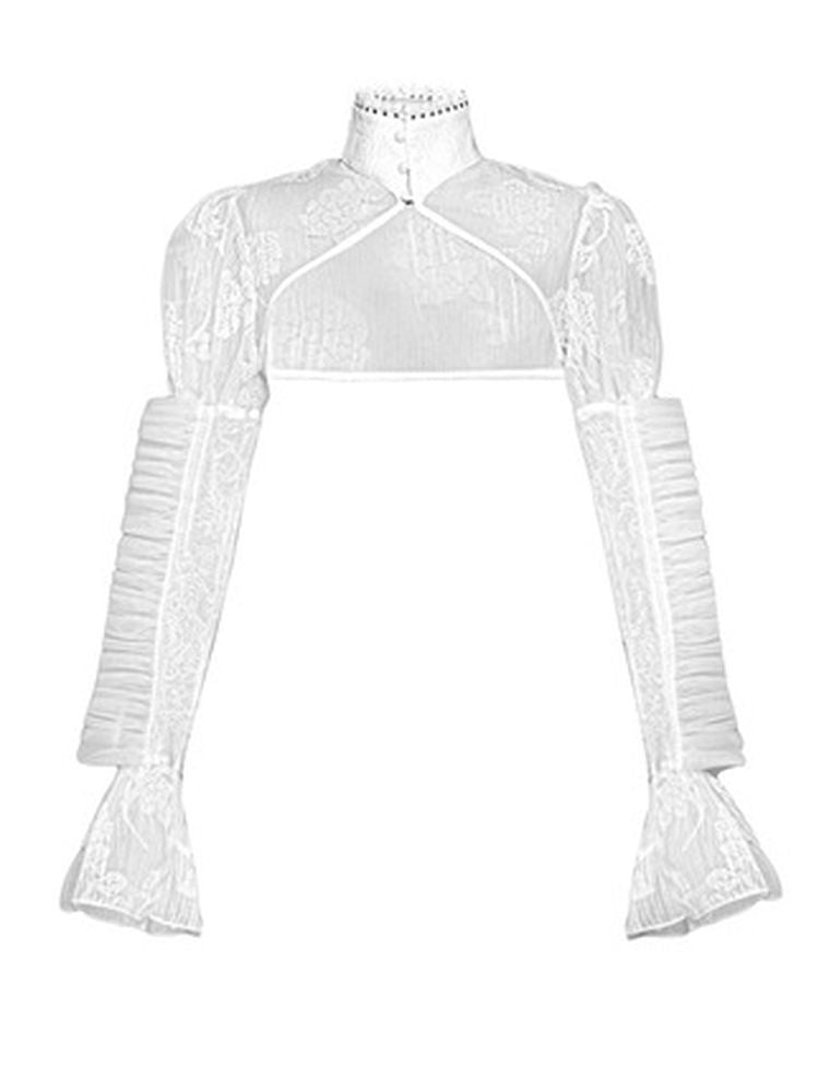 Victorian Lace Bolero Top