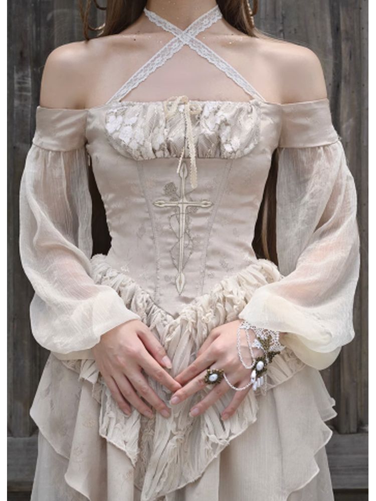 Ethereal Corset Medieval Dress