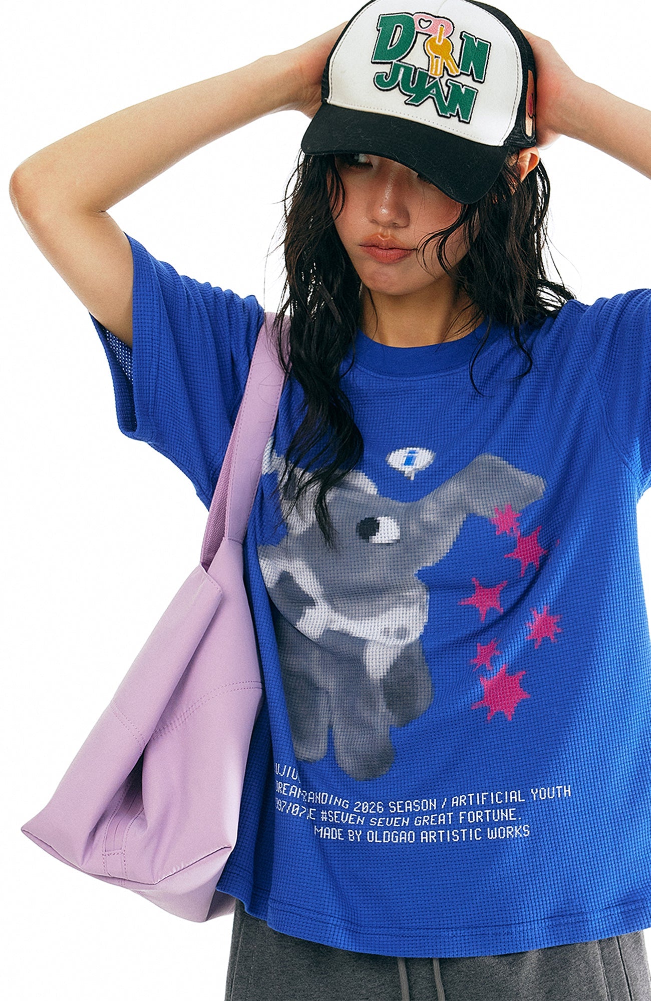 Pixel Graphic Cotton Tee