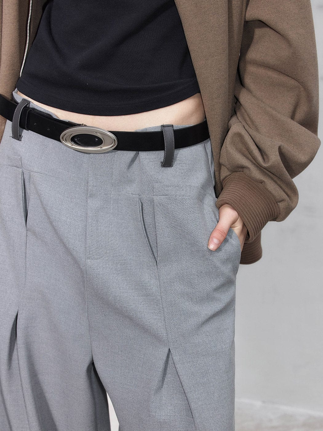 Oval Buckle Belt