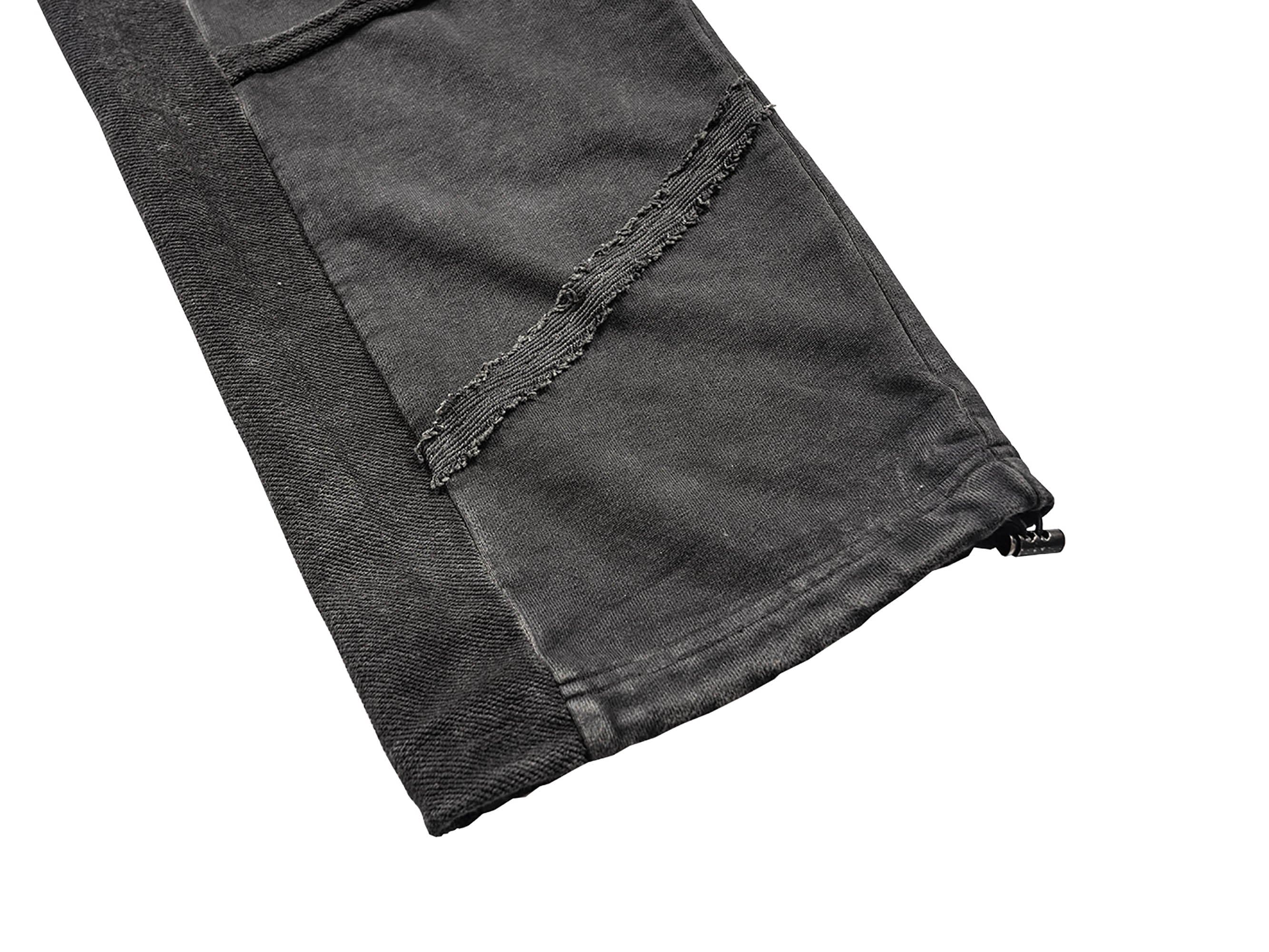 Dark Distressed Tactical Pants