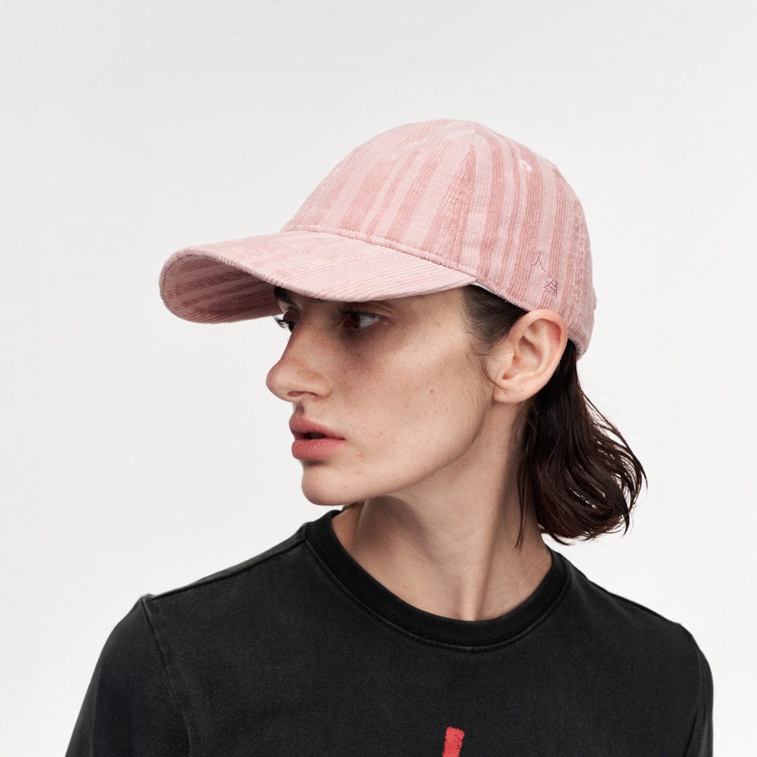 Corduroy Stripe Baseball Cap