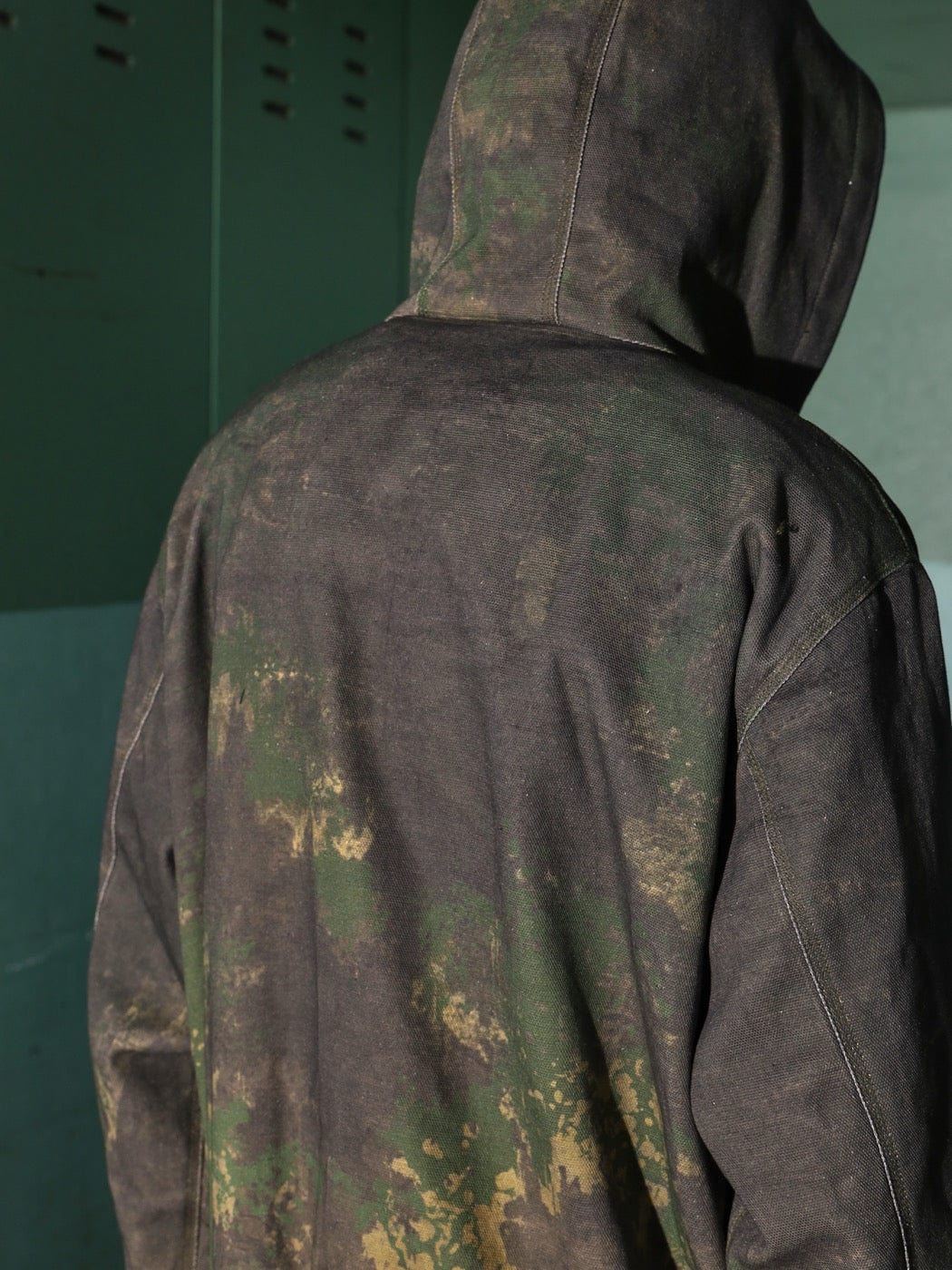 Paint Splatter Zip Hoodie