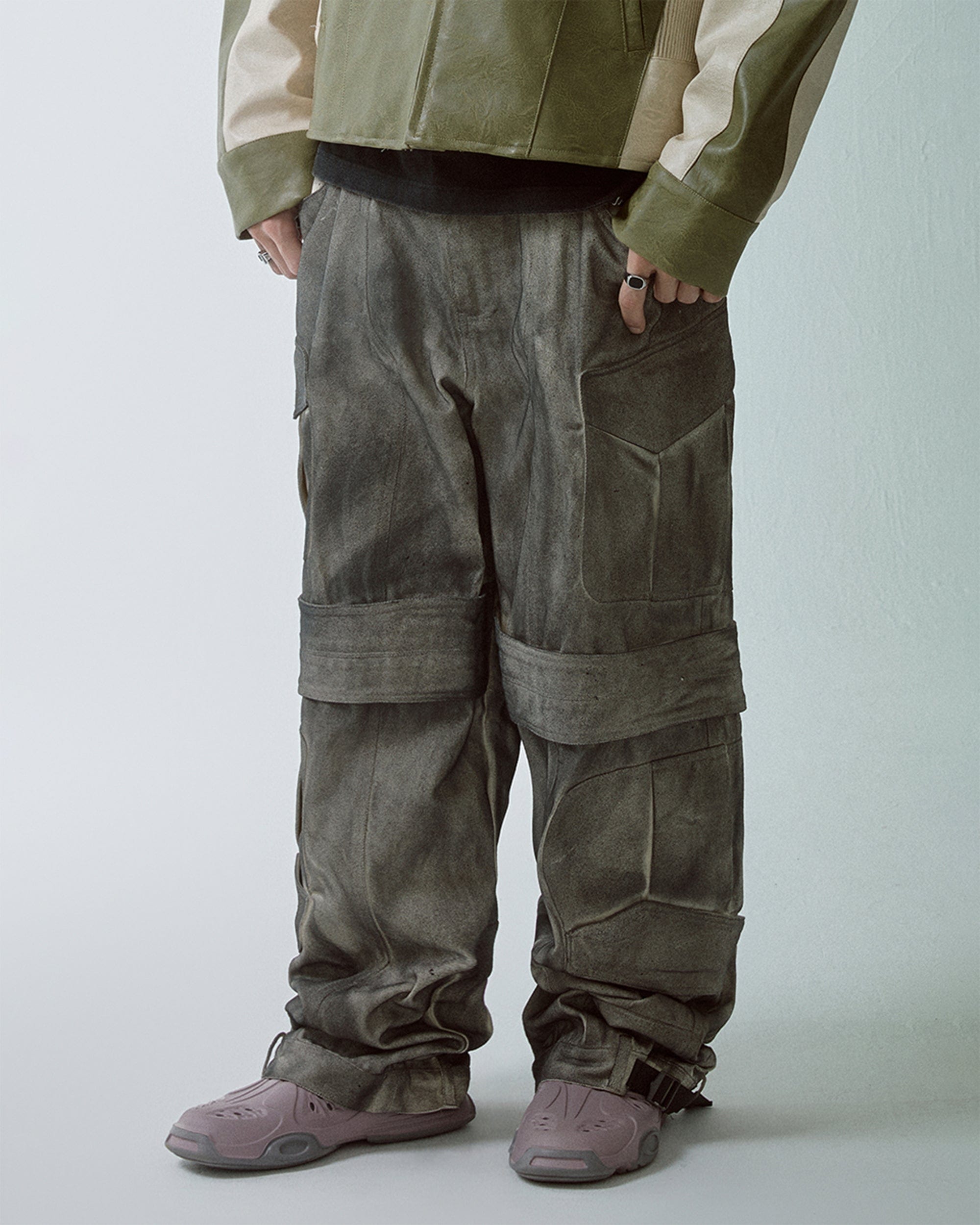 Utility Strapped Cargo Pants