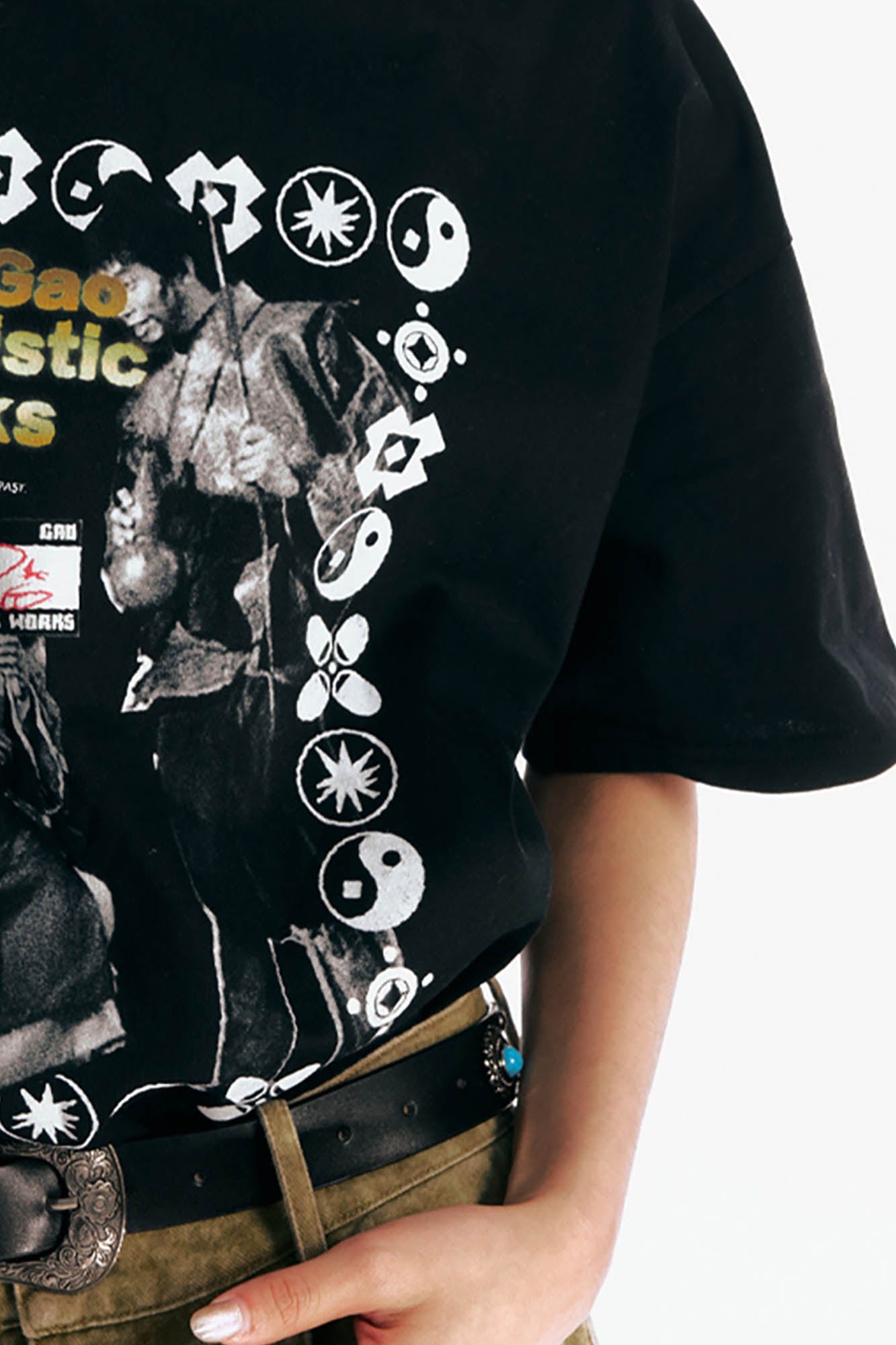 Retro Cinema Graphic Cotton Tee