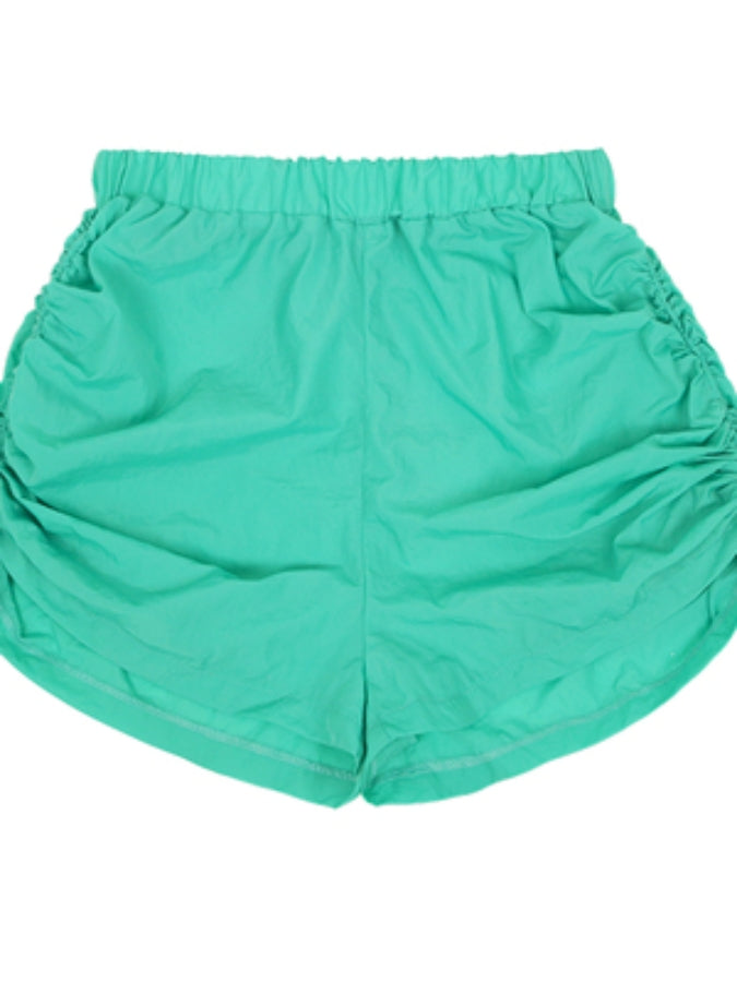 Elastic Waist Athletic Shorts