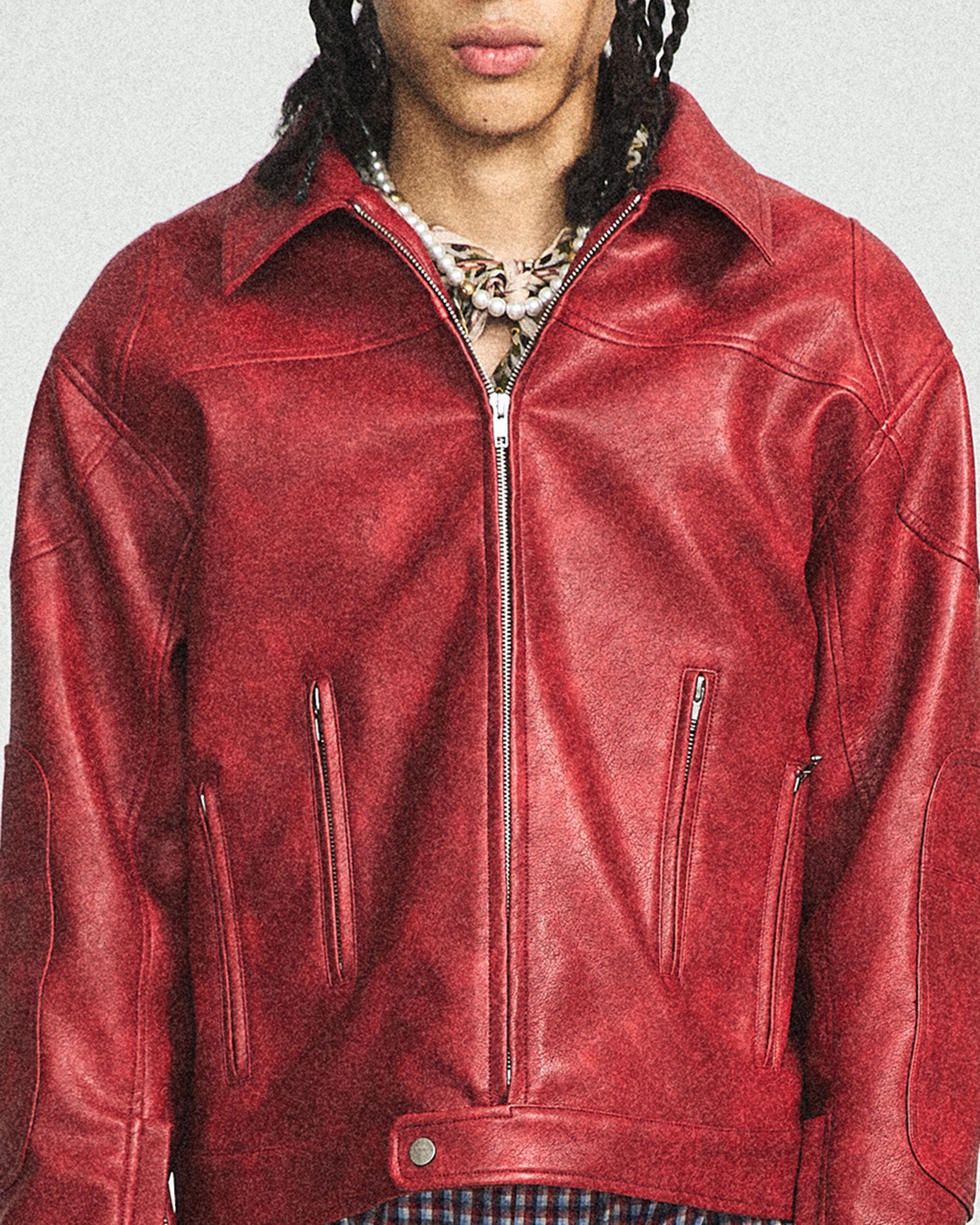 Red Leather Jacket