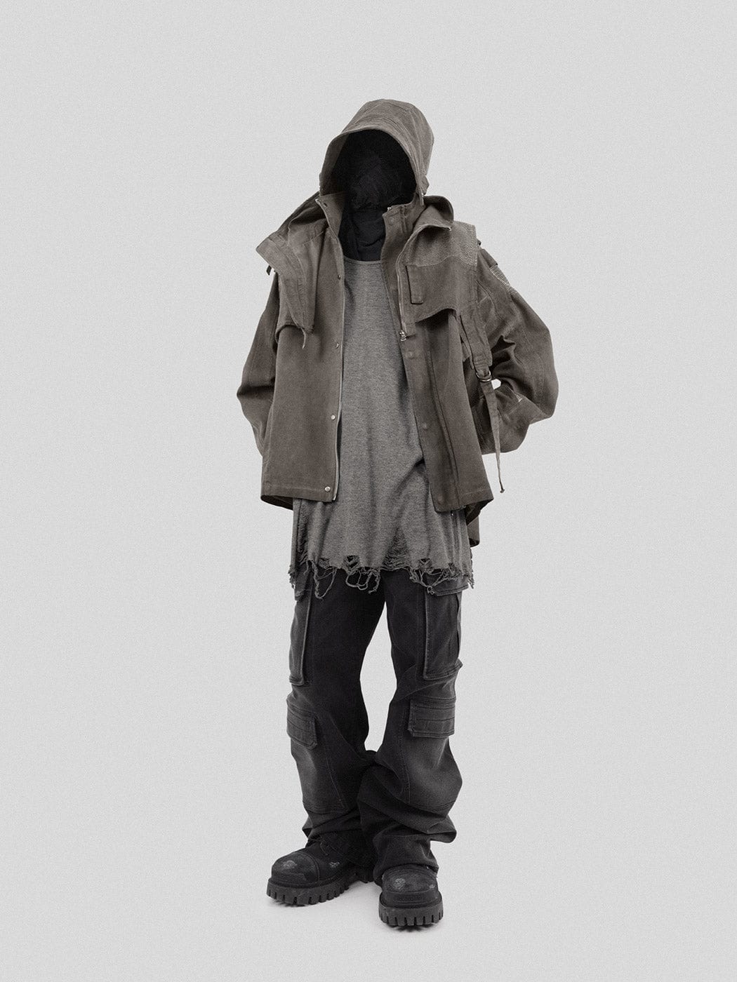 Hooded Utility Vest