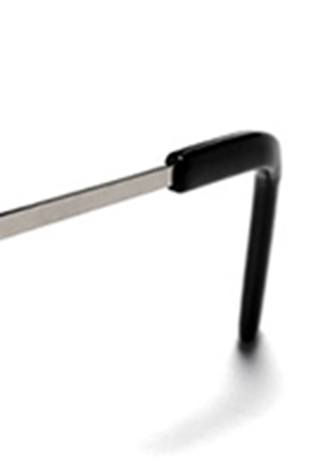 Rimless Rectangle Metal Slim Sunglasses