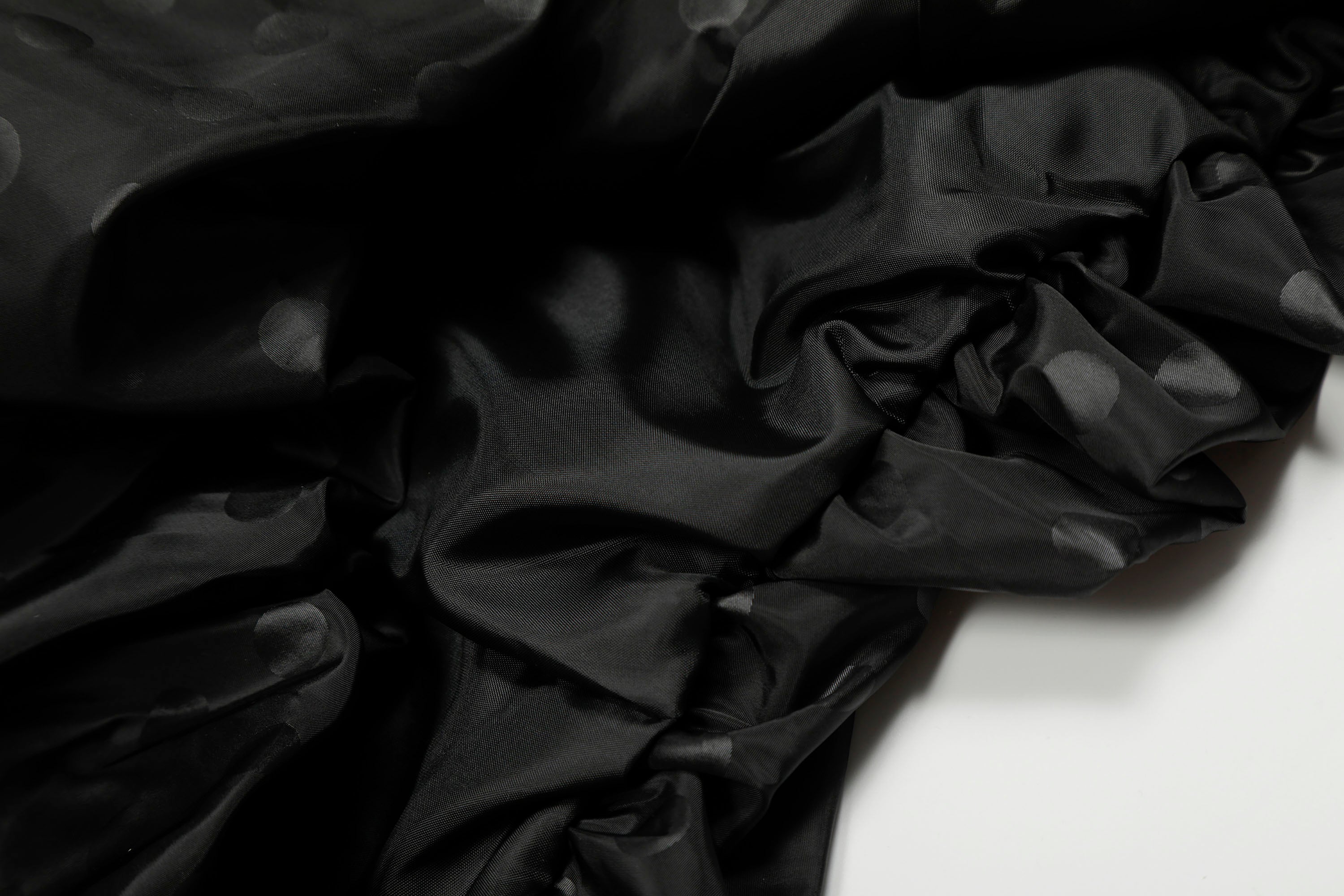 Black Dot Pattern Windbreaker