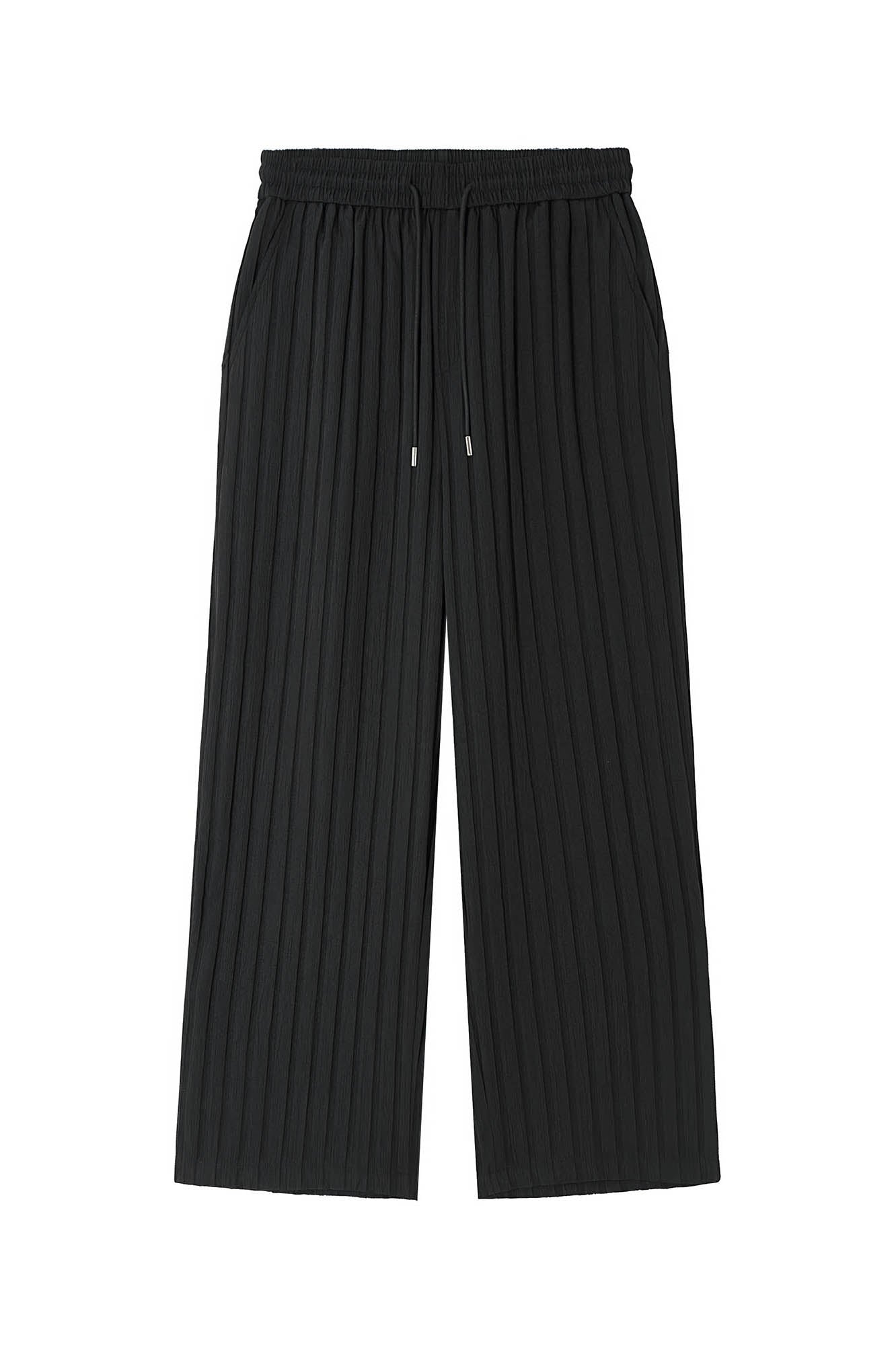 Ribbed Drawstring Lounge Pants