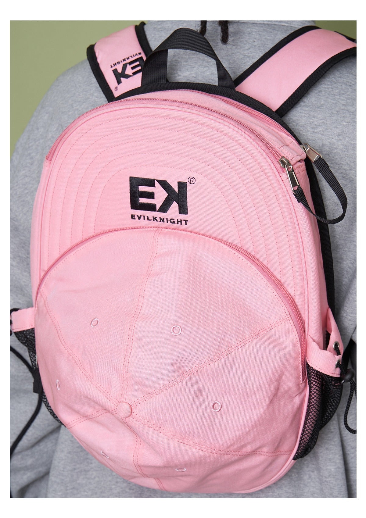 Canvas Baseball Cap Backpack