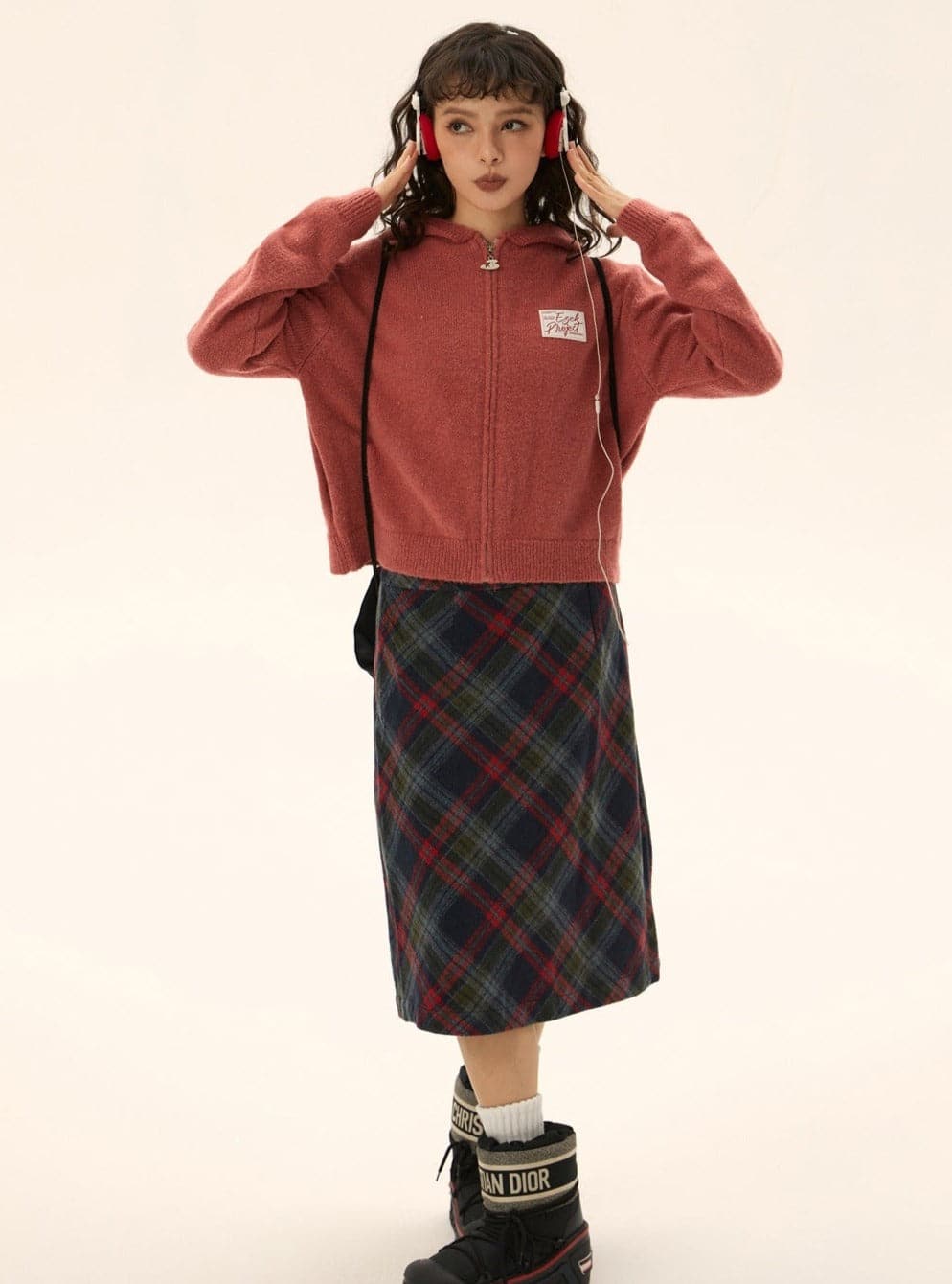 Hooded Knit Cardigan: Sleek And Stylish Outerwear - chiclara