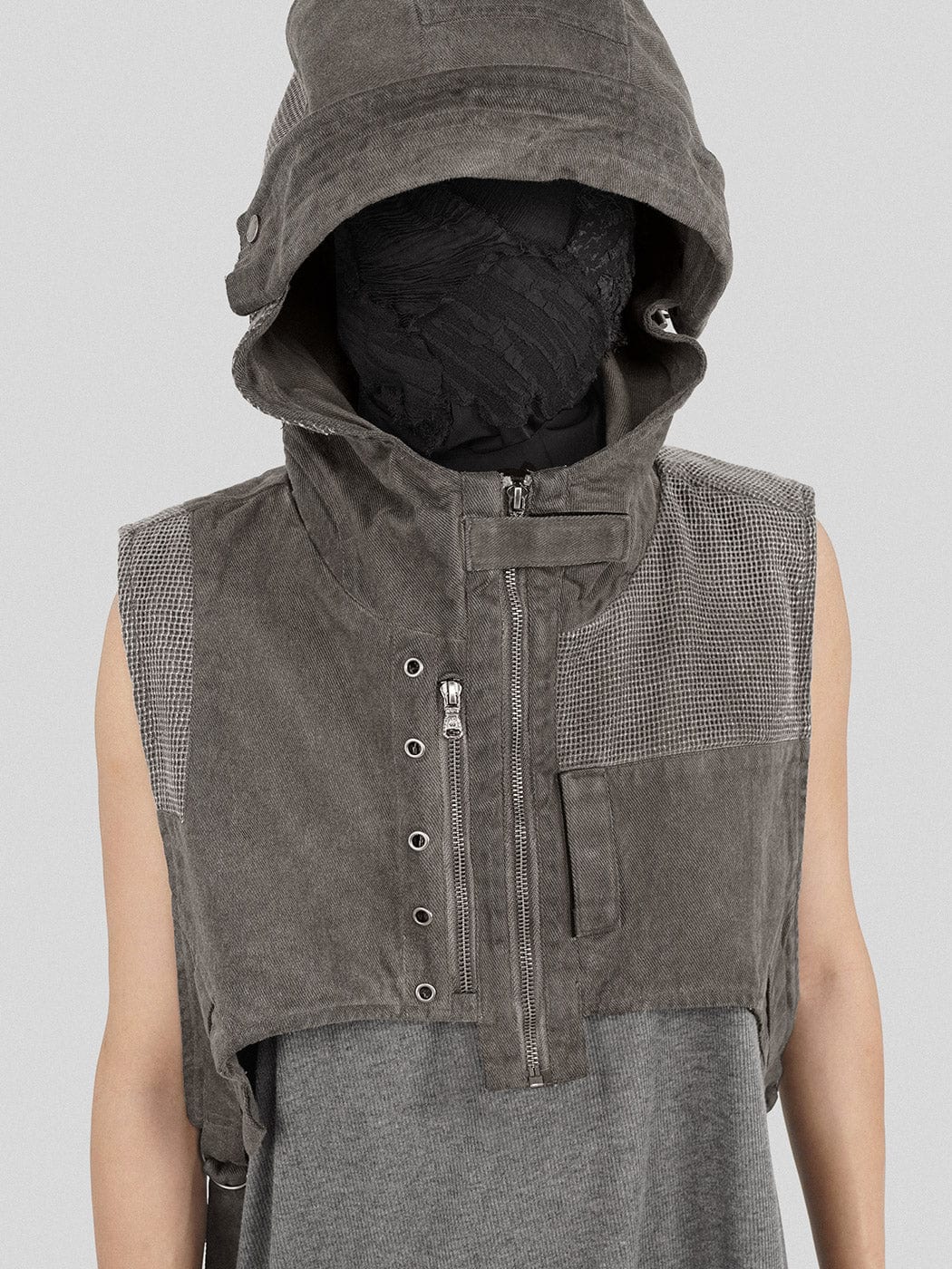 Hooded Utility Vest