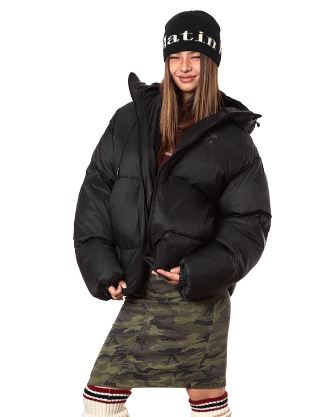 Hooded Padded Puffer Jacket