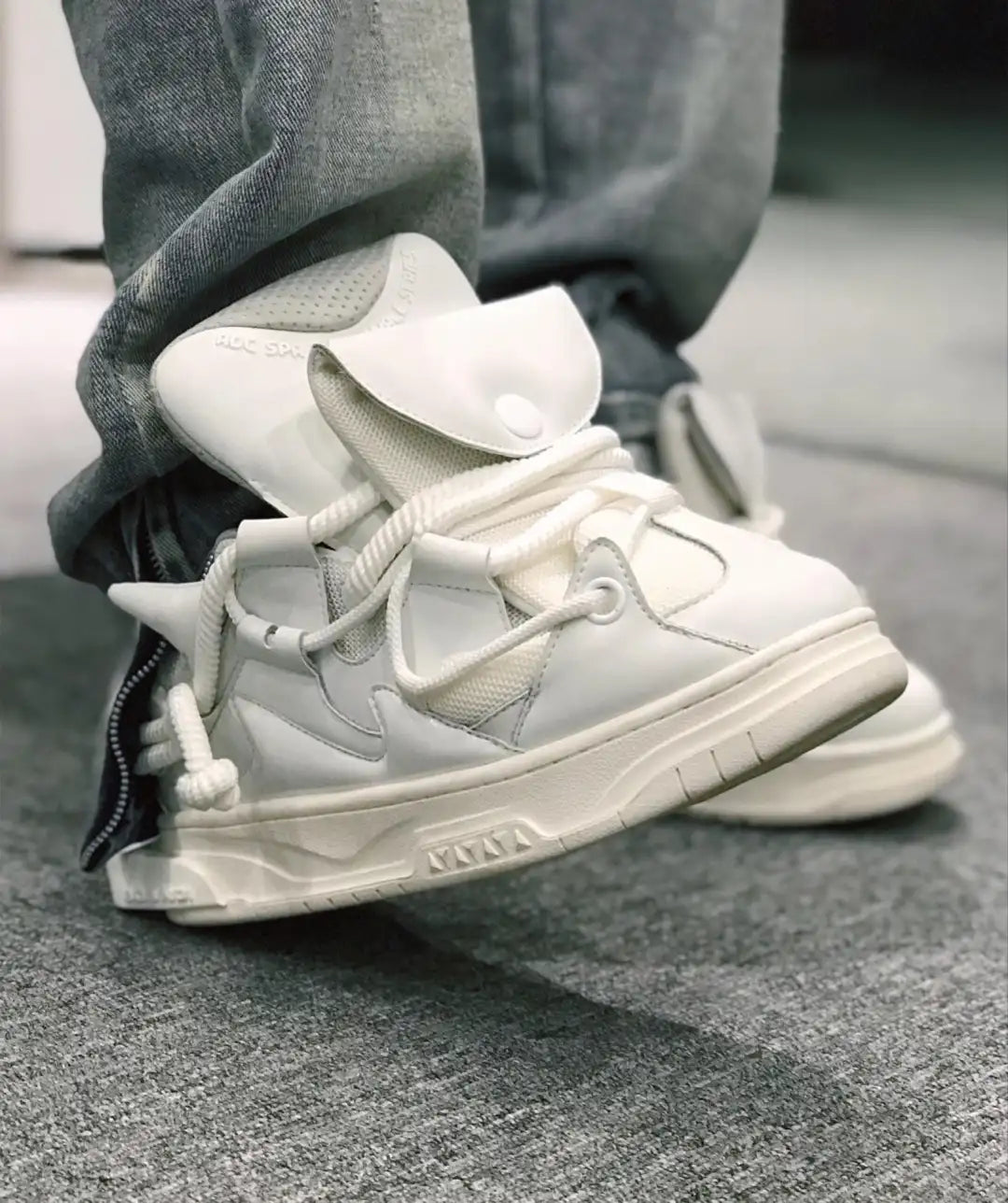Black Whale Chunky Sneakers