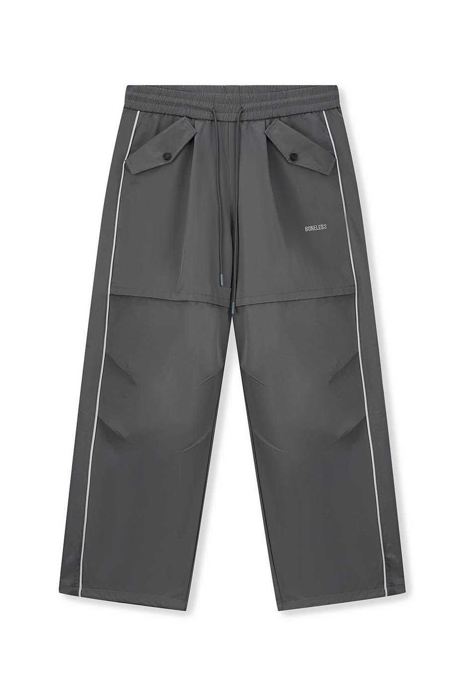 Wide Paneled Track Pants