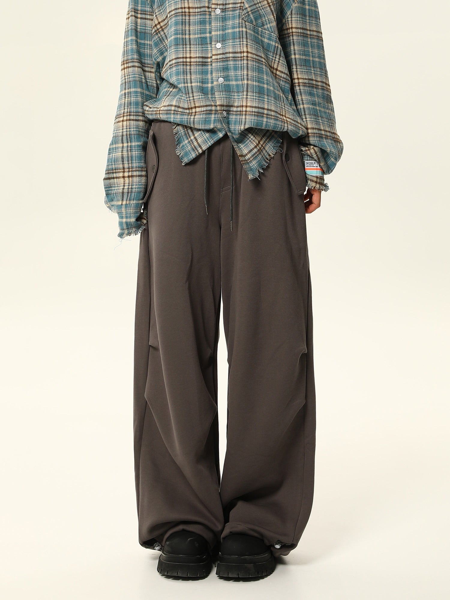 Oversized Comfort Wide-Leg Lounge Pants