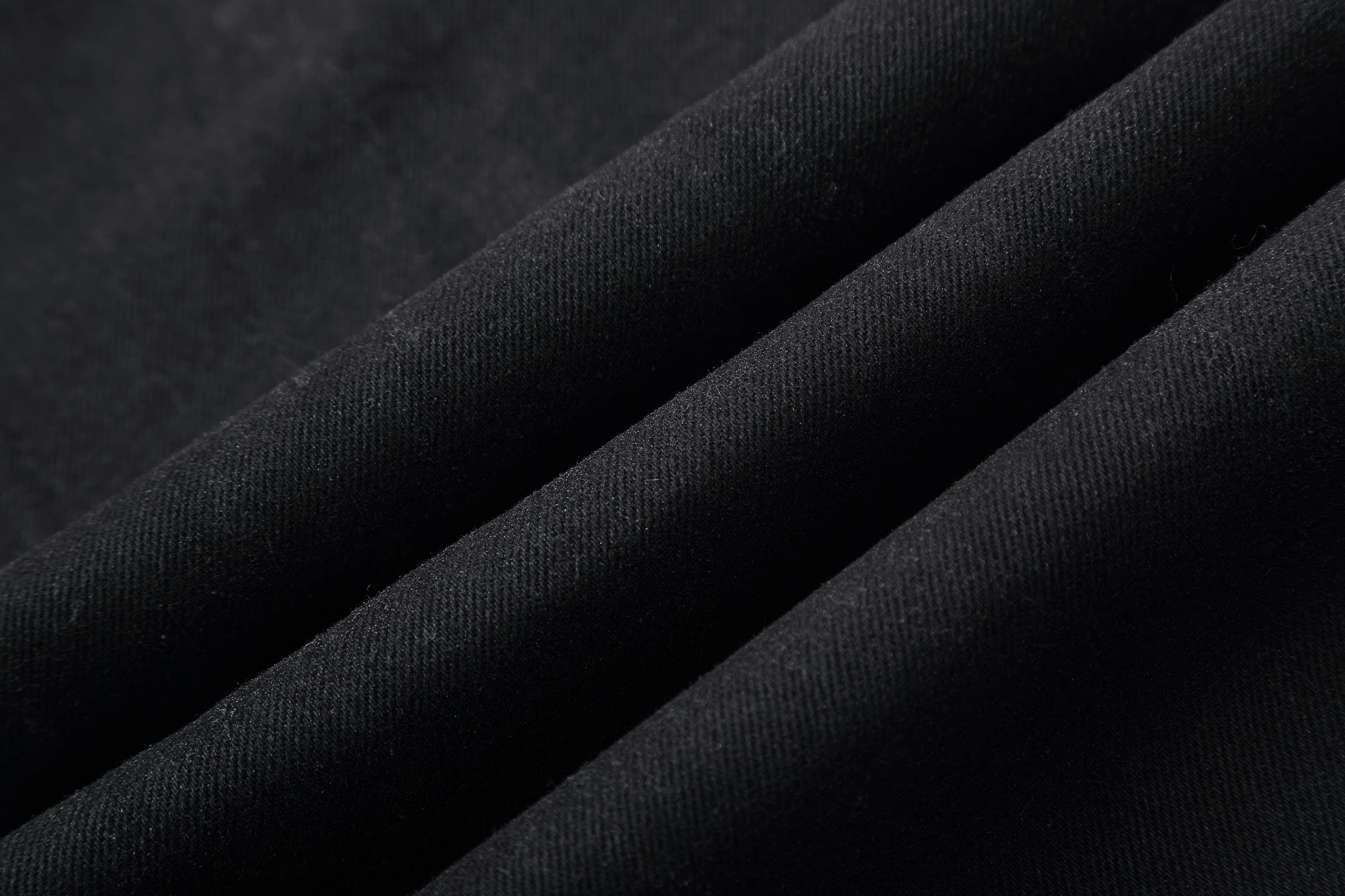 Black Slim Flared Raw Hem Jeans