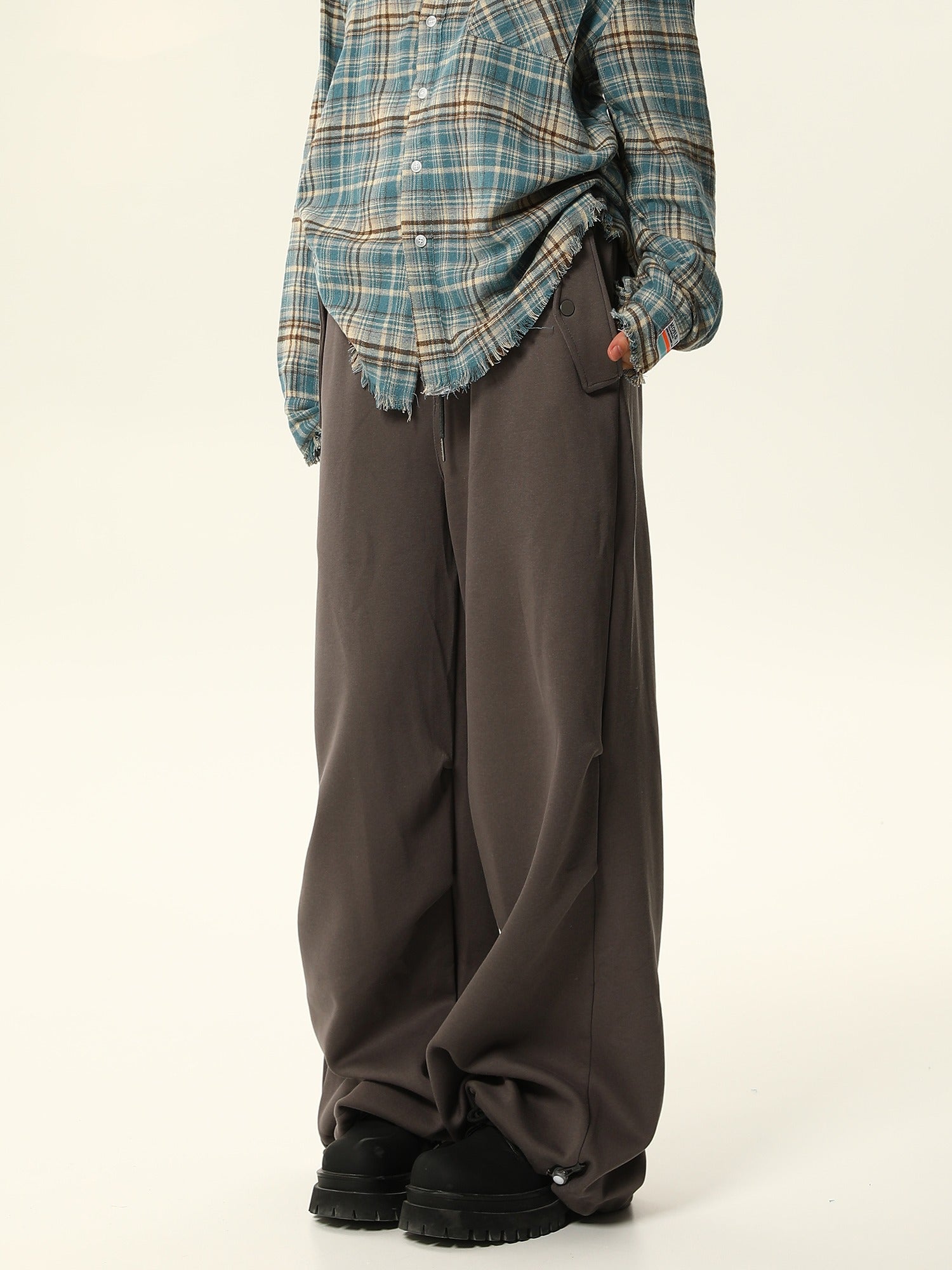 Oversized Comfort Wide-Leg Lounge Pants