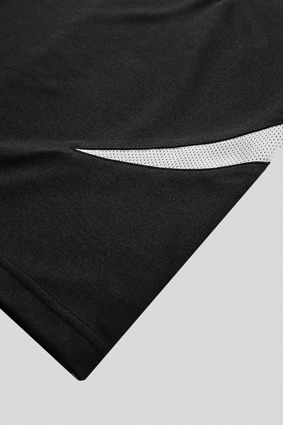 Black Geometric Sport Tee