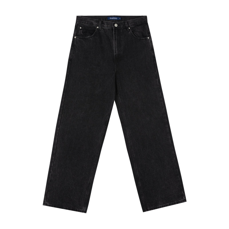 Classic Washed Denim Jeans - chiclara