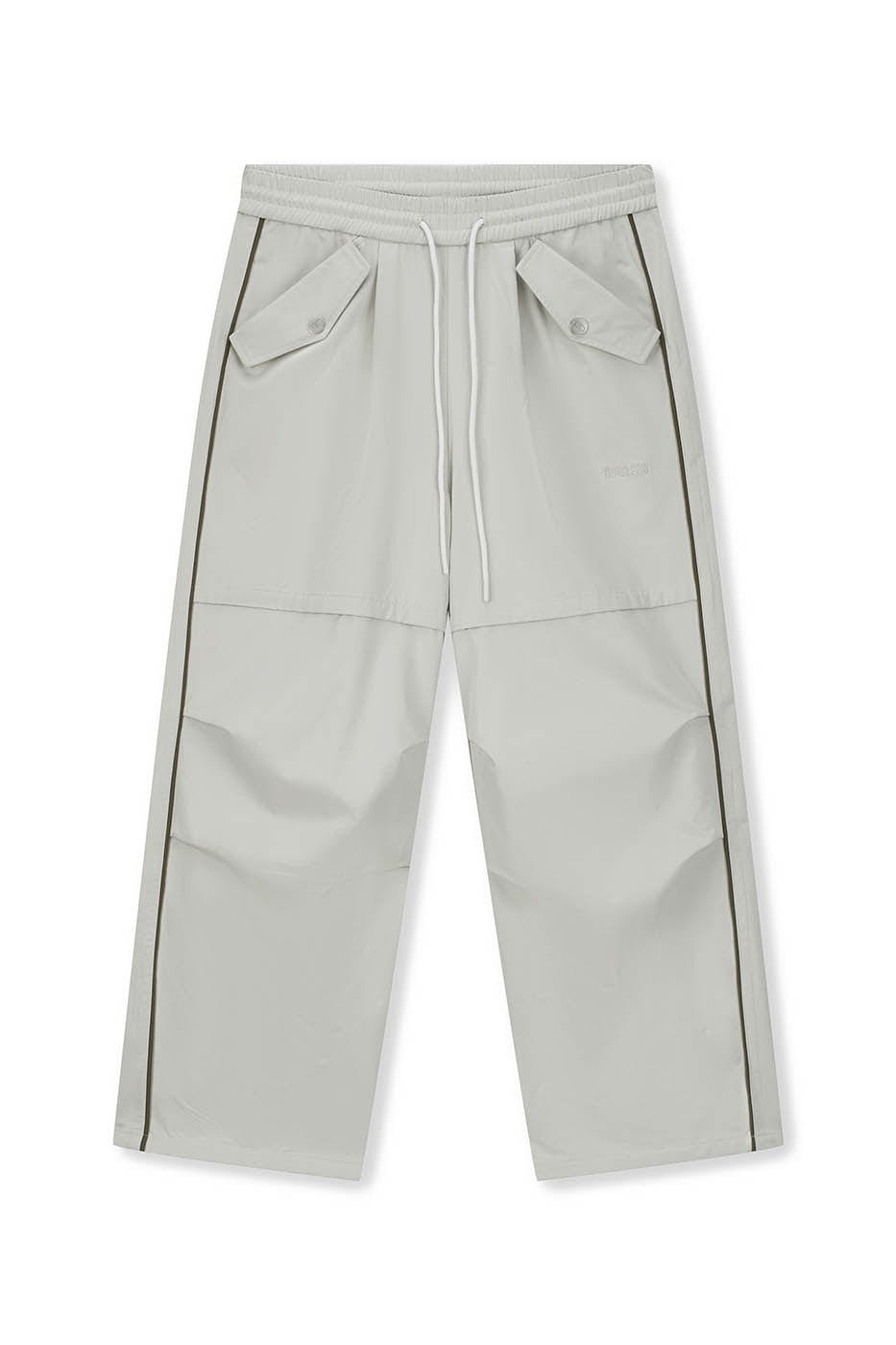 Wide Paneled Track Pants