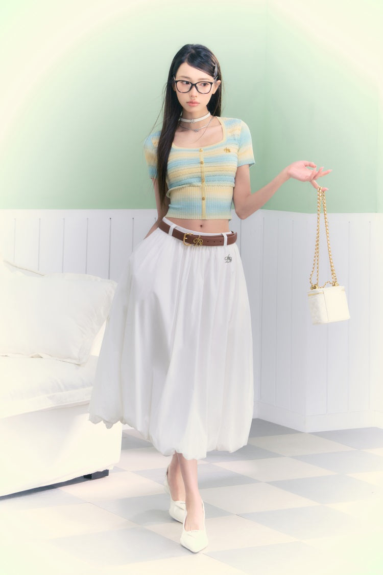 Whimsical Meadow Midi Skirt