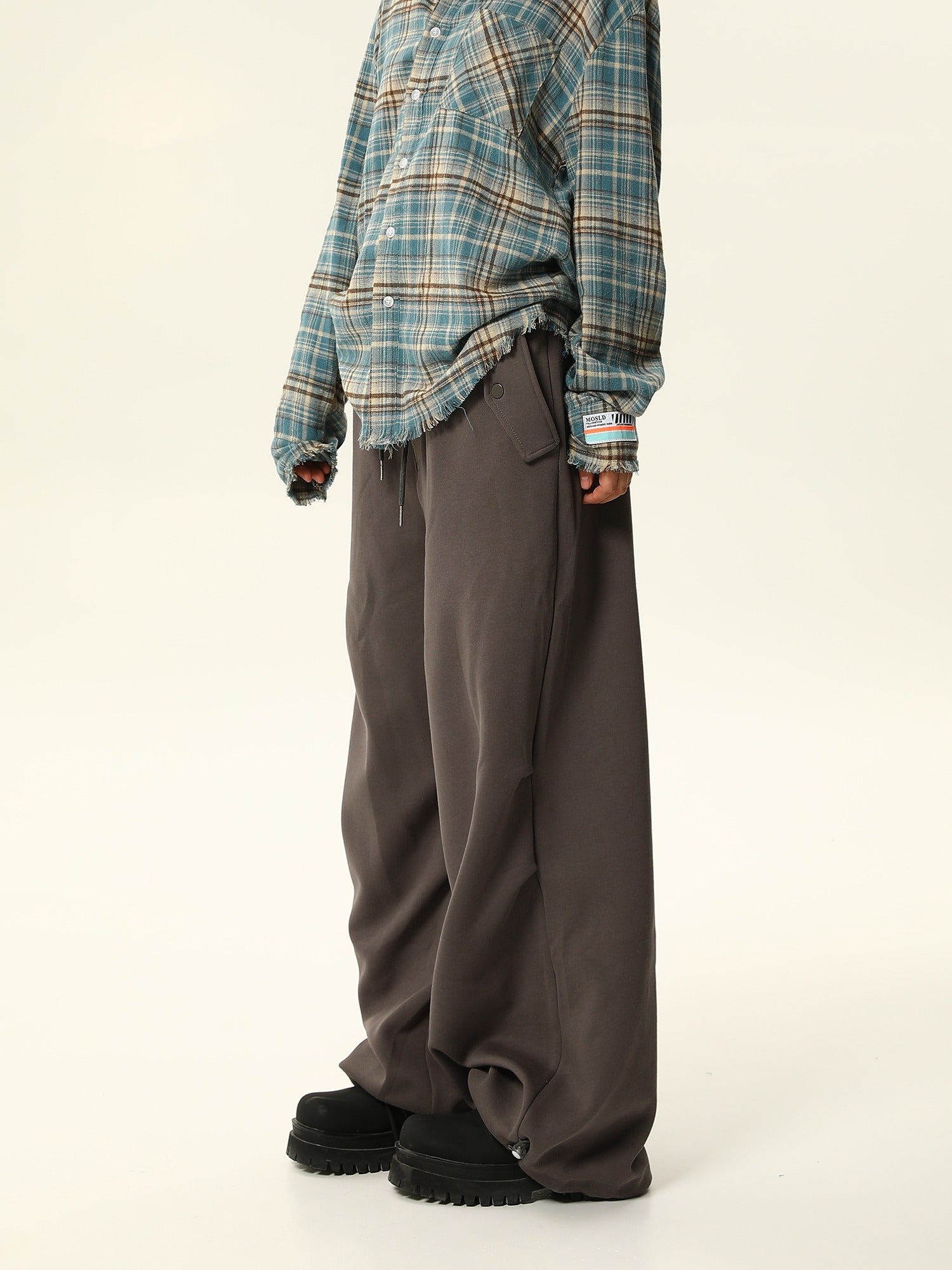 Oversized Comfort Wide-Leg Lounge Pants